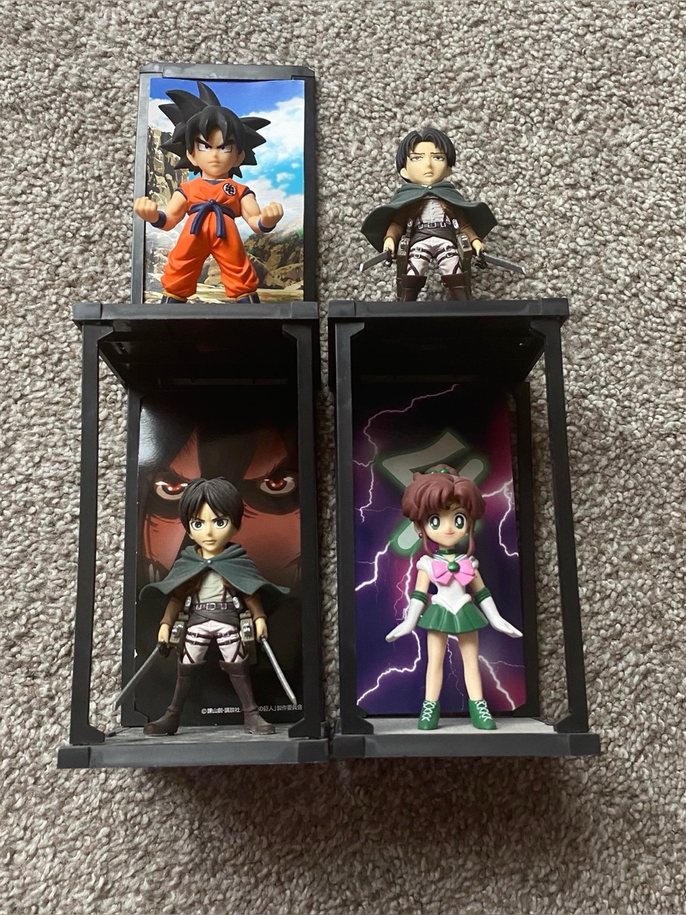 Mini Anime Figures Lots Multiple